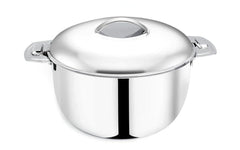 Pradeep Casserole Orchid Double Wall Serving Stainless Steel – Insulated Plain Lid