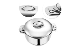 Pradeep Casserole Orchid Double Wall Serving Stainless Steel – Insulated Plain Lid
