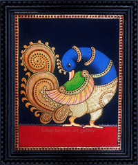 Annam Mural Tanjore Painting – Traditional South Indian Art