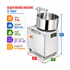 Besan Mixing Machine (L Type)