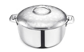 Pradeep Casserole Orchid Double Wall Serving Stainless Steel – Insulated Design Lid
