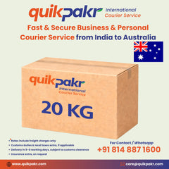International Courier India to Australia