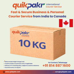 International Courier India to Canada