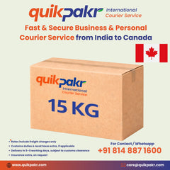 International Courier India to Canada