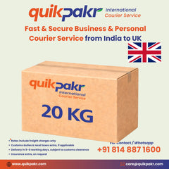 International Courier India to UK