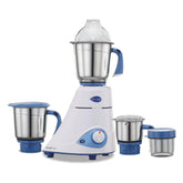Preethi Mixer Grinder Blue Leaf Silver MG 149 - 3 Jars 600 Watt