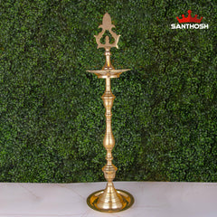 Brass Box Kuthu Vilakku – 25 Inch Height