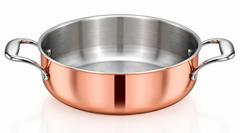 Pradeep Triply 2 Handles Casserole Pot with Copper