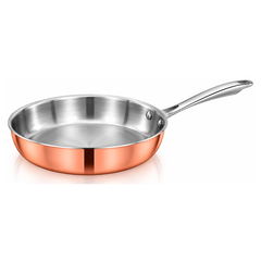 Pradeep Triply Fry Pan with Copper Long Handle