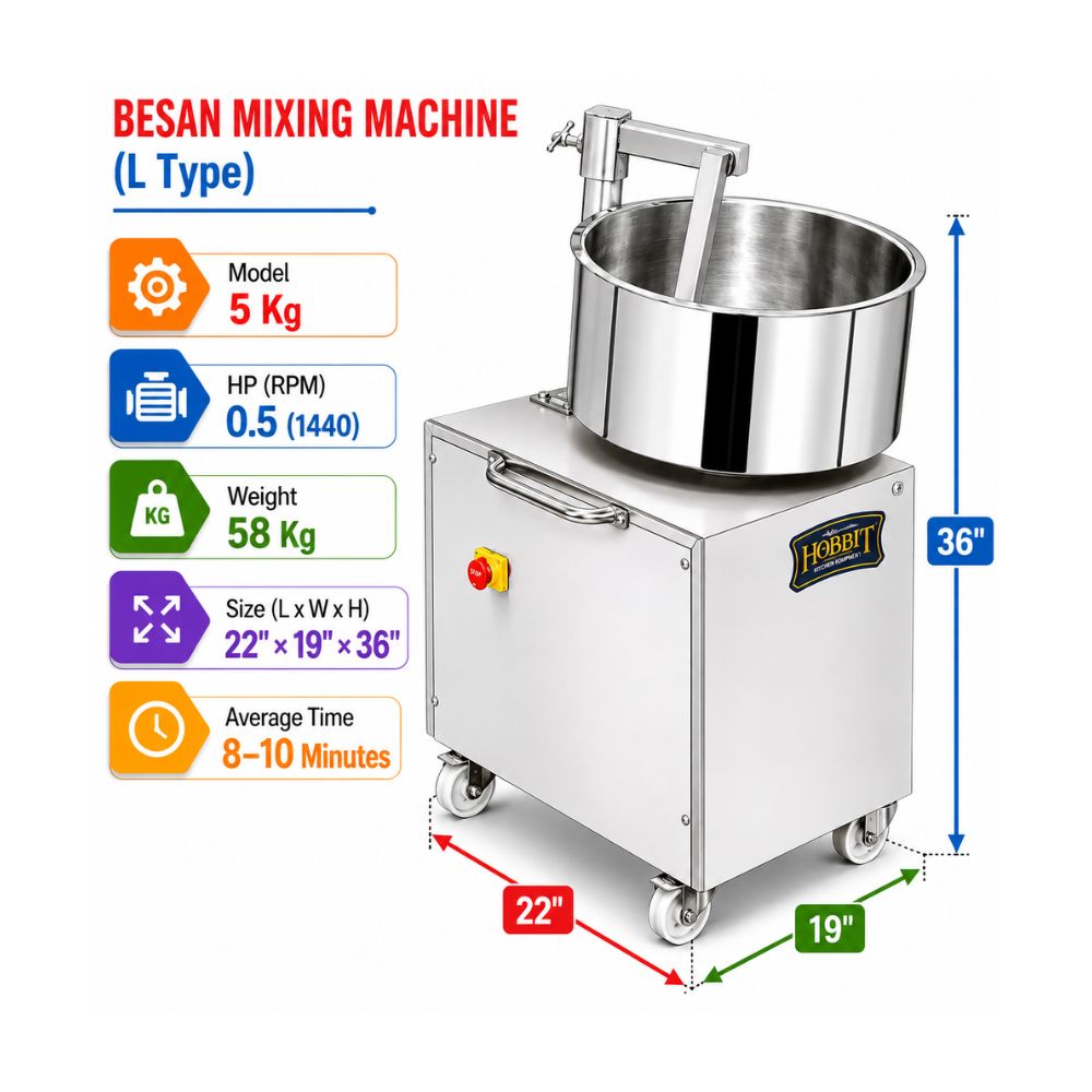 Besan Mixing Machine (L Type)