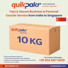 International Courier India to Singapore