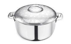 Pradeep Casserole Orchid Double Wall Serving Stainless Steel – Insulated Design Lid
