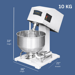 Flour Dough Kneading Machine Stainless Steel