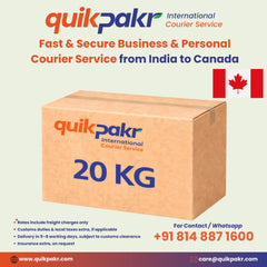 International Courier India to Canada
