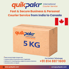 International Courier India to Canada