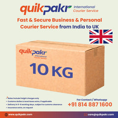 International Courier India to UK