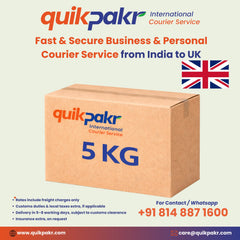 International Courier India to UK