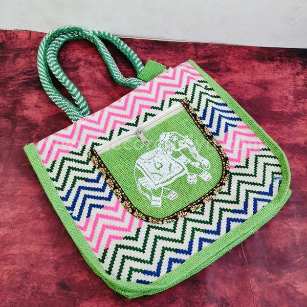 Jute Bag - BJ11 | Eco-Friendly and Stylish Carry Bag