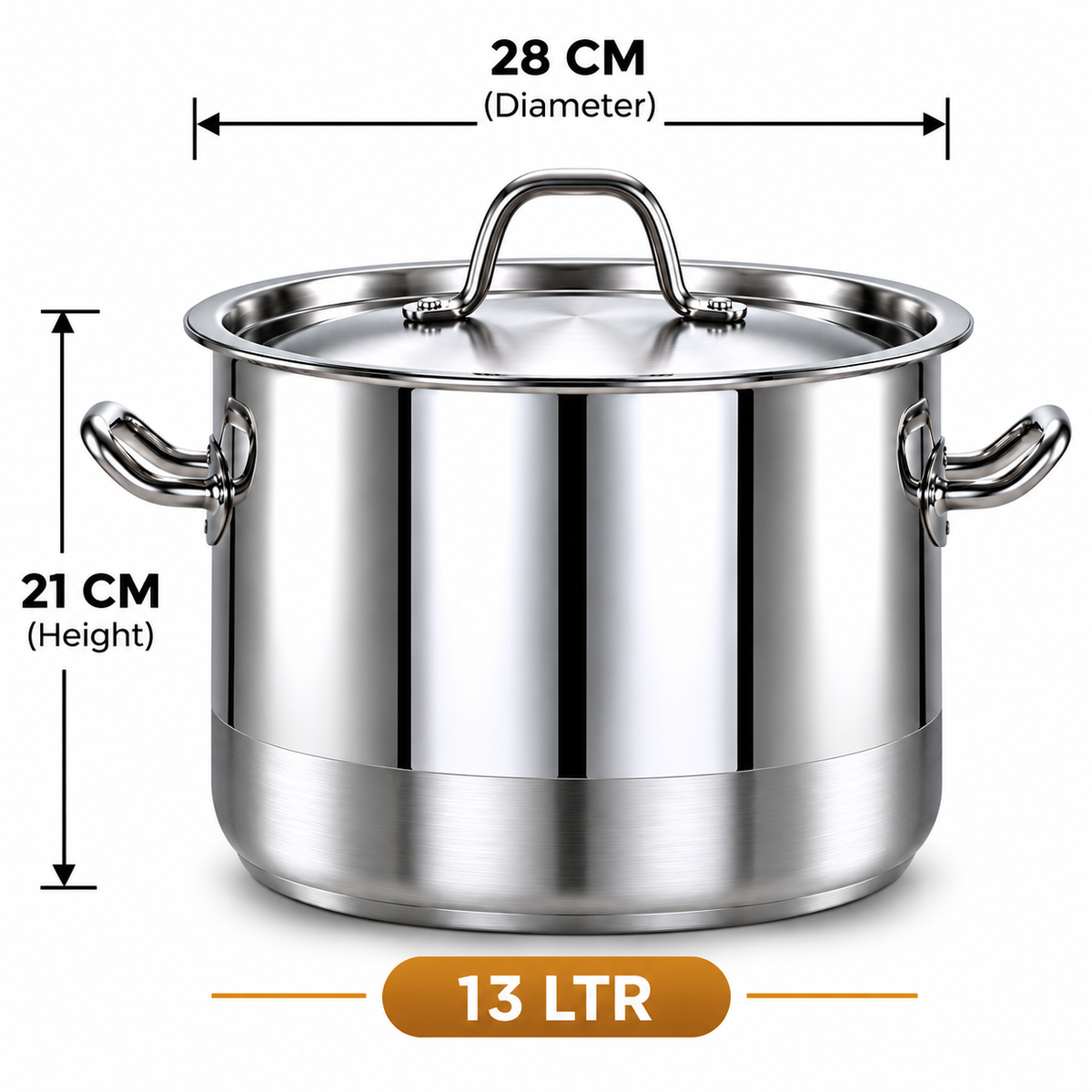 Professional Cook Pot – 3/4 Size