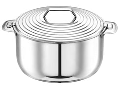 Pradeep Casserole Silver Line Double Wall Serving Insulated Stainless Steel