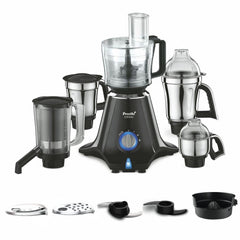 Preethi Mixer Grinder ZODIAC Juicer MG218 - 5 Jars 750 Watt
