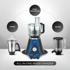 Preethi Mixer Grinder Zodiac 2.0 MG 255 - 4 Jars 1000 Watt