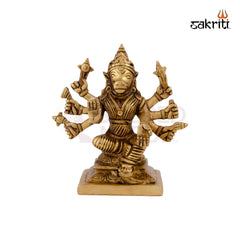 Brass Varahi – 5.5 Inch Height | Traditional Brass Idol of Goddess Varahi for Worship & Spiritual Gifting