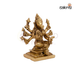 Brass Varahi – 5.5 Inch Height | Traditional Brass Idol of Goddess Varahi for Worship & Spiritual Gifting
