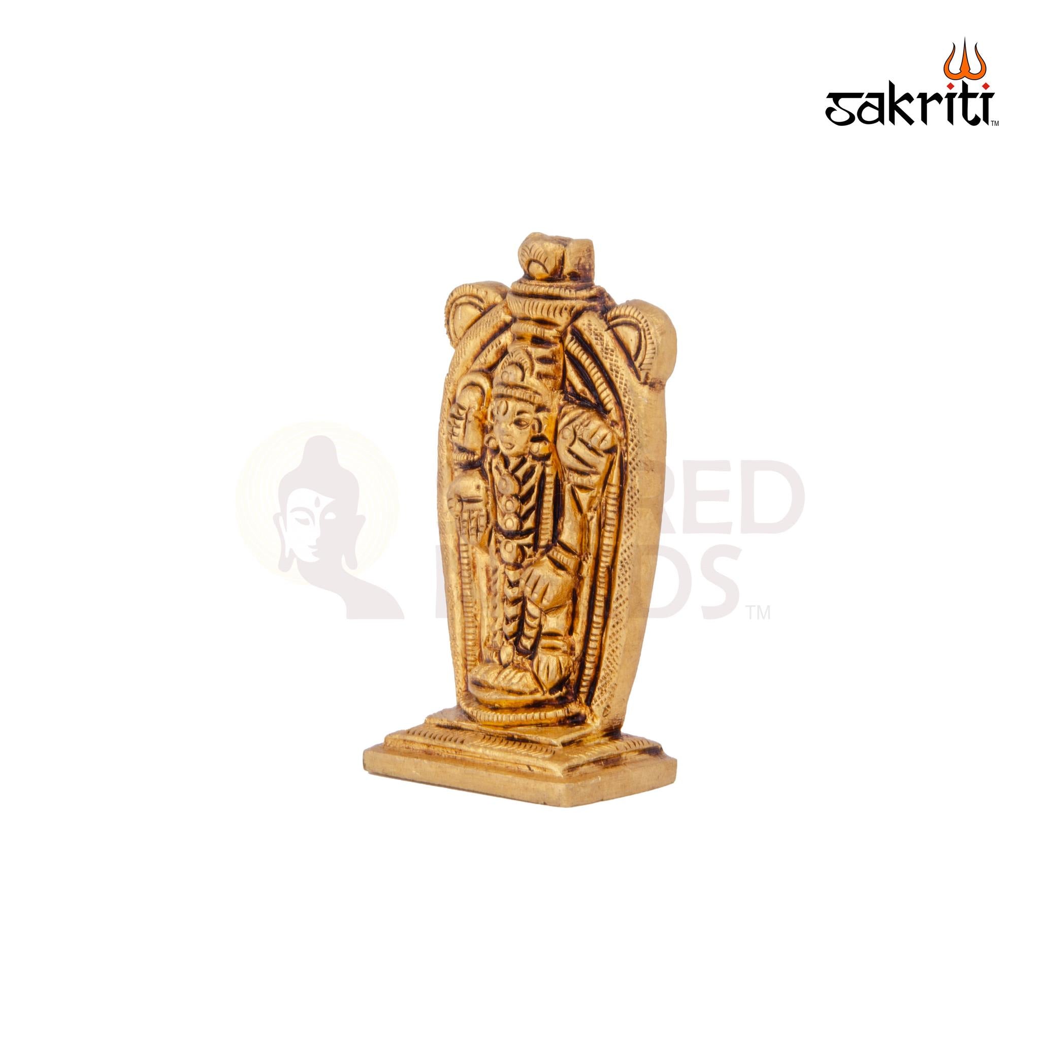 Brass Balaji – 2.8 Inch | Venkateswara Idol for Tirupati Devotees, Pooja Rooms & Gifting