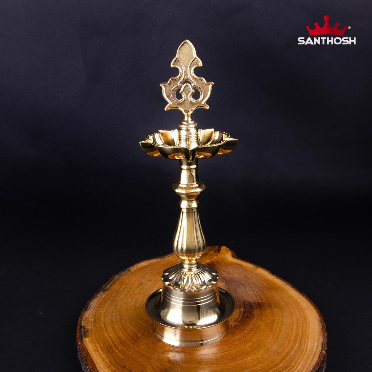 Brass Arjun Porai Vilakku – 12.5 Inch Height