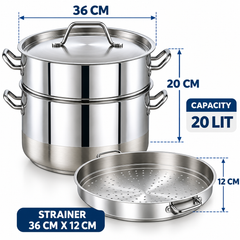 Steamer with Strainer