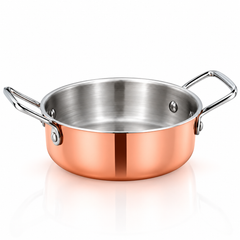 Pradeep Triply Fry Pan with Copper 2 Handles