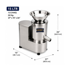 Heavy Duty Mixer Machine (V-Belt Model)