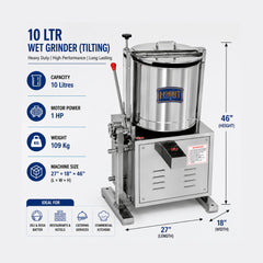 Wet Grinder (Tilting)