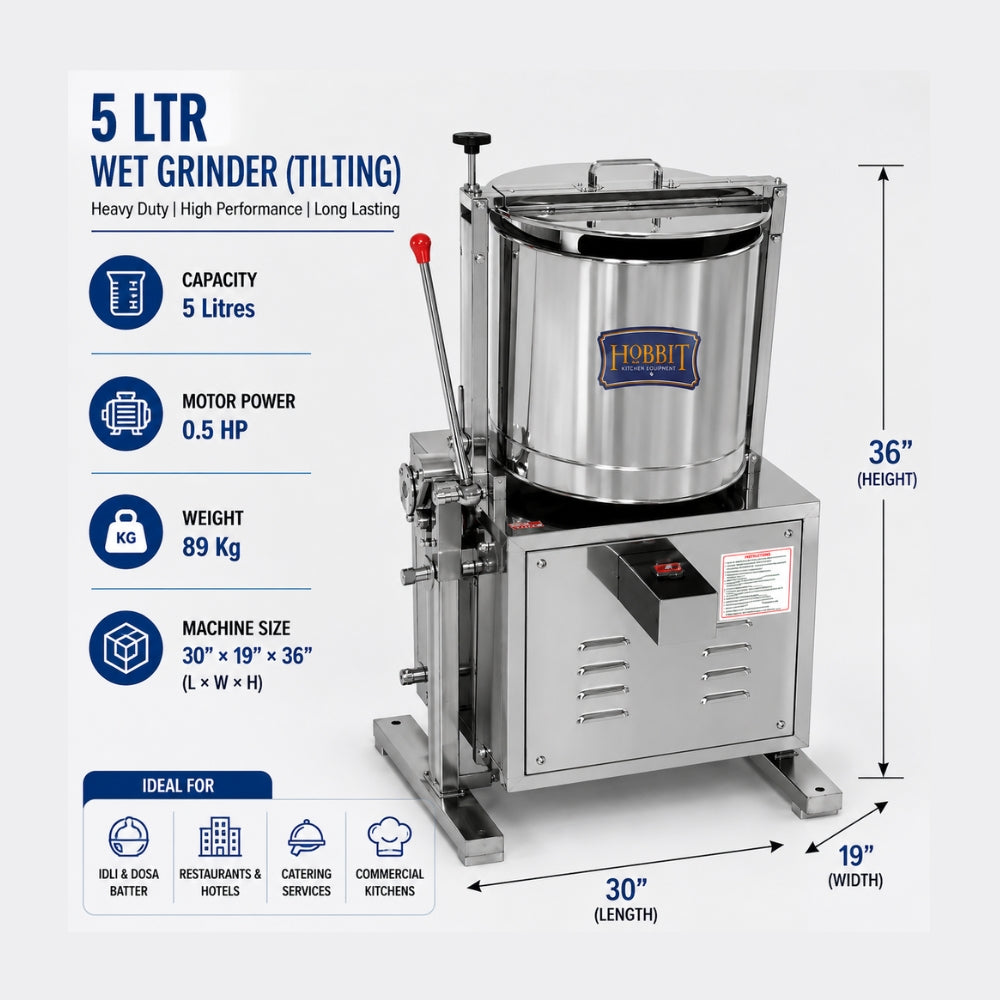 Wet Grinder (Tilting)