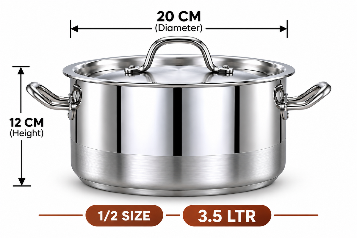 Professional Cook Pot – Half Size
