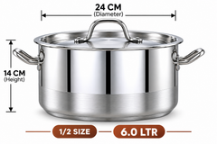 Professional Cook Pot – Half Size