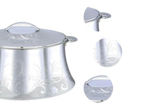 Pradeep Casserole AVA Silver  Double Wall Serving Stainless Steel – Insulated Hot Pot Design Lid