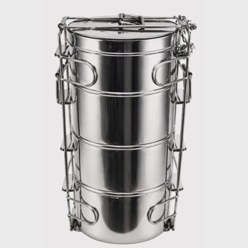 BR Carrier 9" × 5" – Premium Stainless Steel Tiffin Carrier